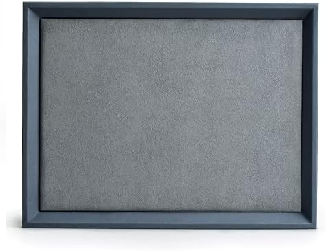 Oirlv Premium Leather Flat Jewelry Tray Jewelry Display Organizer Valet Tray for Nightstand or Dr... | Amazon (US)