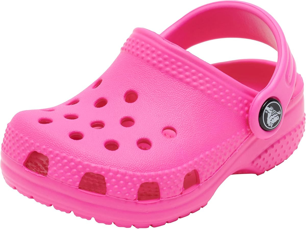Crocs Baby-Girl's Classic Littles Clogs (Infant) | Amazon (US)