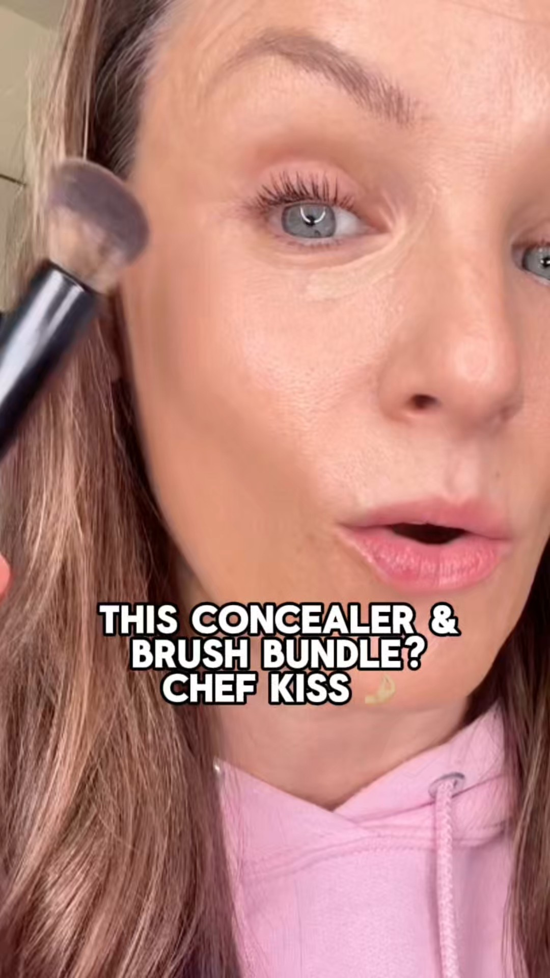  Buildable, radiant, skin-like coverage — this concealer does it all. I love how it brightens without creasing. Paired with the blending brush, it gives the most flawless natural finish. Such a good TikTok Shop bundle. #makebeauty #skinmimeticconcealer #concealer #creasefree  

#LTKBeauty #LTKOver40