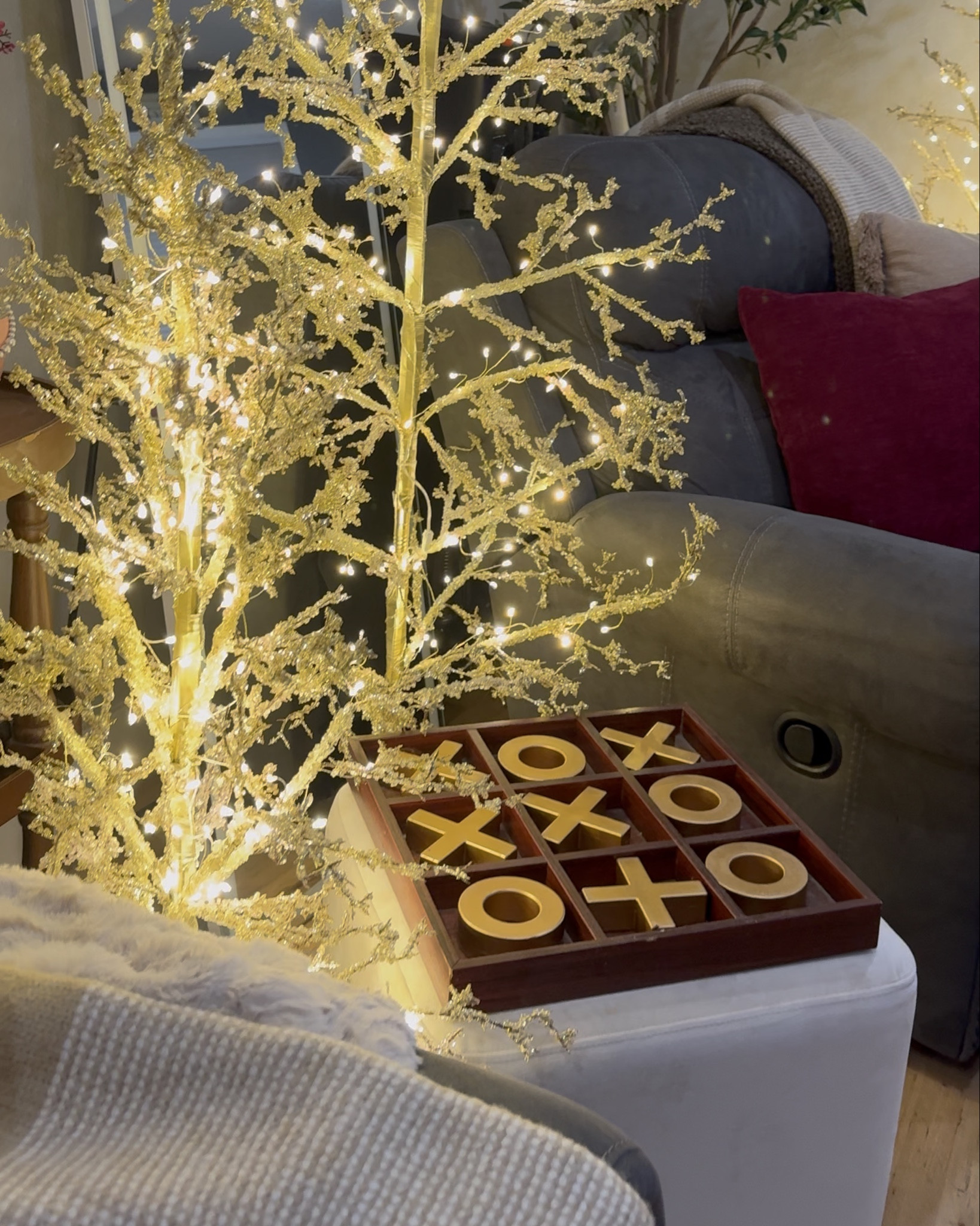 I am obsessed over this set of Trees . If you want the extra magical touch to bring the wow factor  then check out  these . I’ve linked them for you here . They are sparkly with the perfect shade and twinkling lights and the price is amazing 

#LTKHoliday #LTKSaleAlert #LTKSeasonal