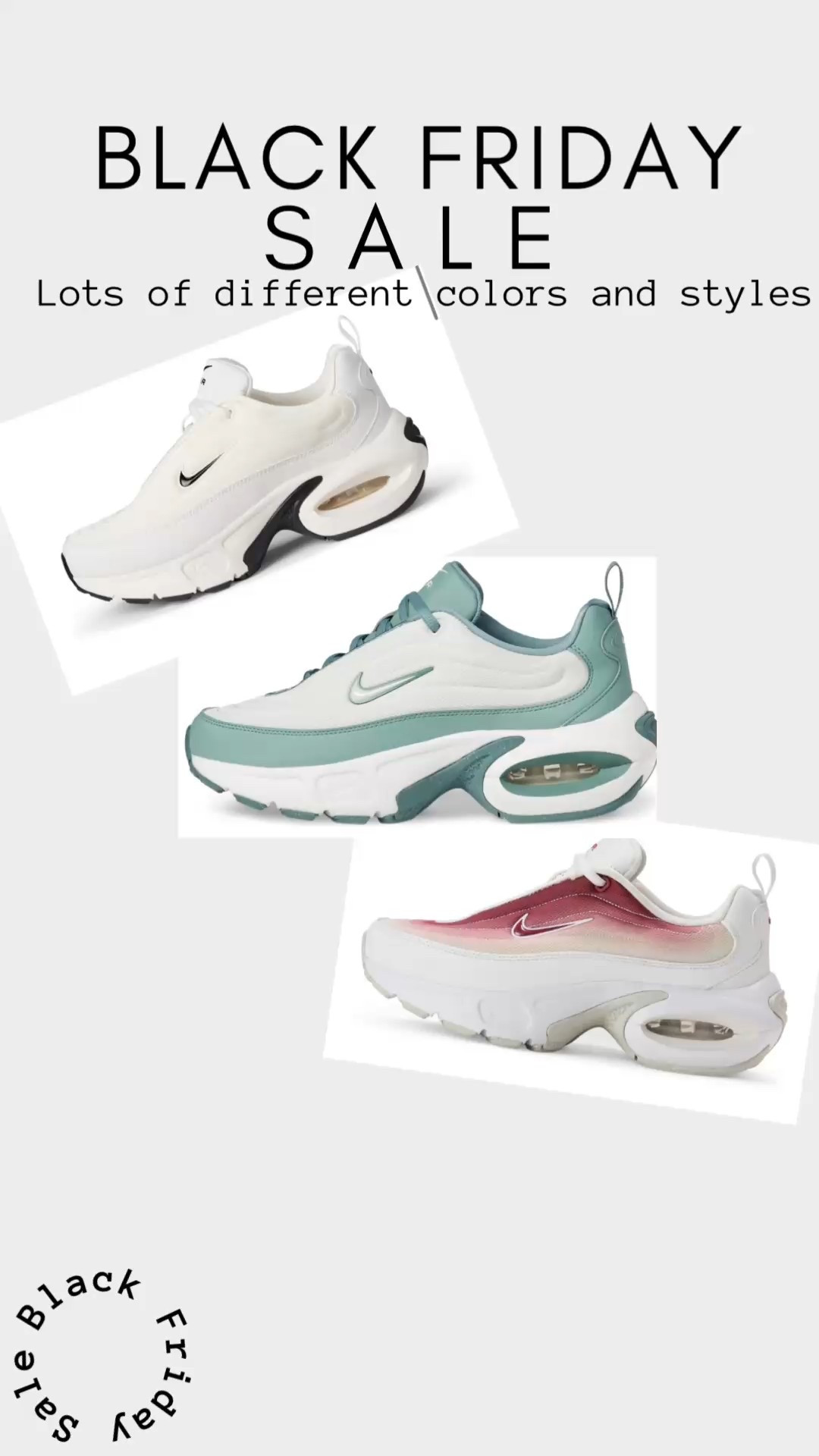 These Nike sneakers are all on Black Friday sale 👟✨
Tons of colors + styles to choose from, and you can stack an extra 10% off with my code: EXTRA10BFCM
Linking everything below 🤍


#LTKGiftGuide #LTKSaleAlert #LTKCyberWeek
