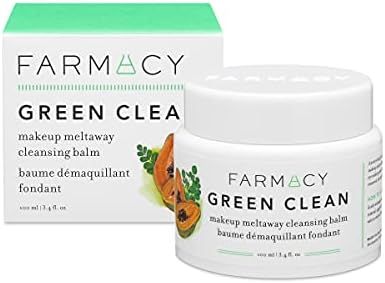 Farmacy Natural Makeup Remover - Green Clean Makeup Meltaway Cleansing Balm Cosmetic, 100ml | Amazon (US)