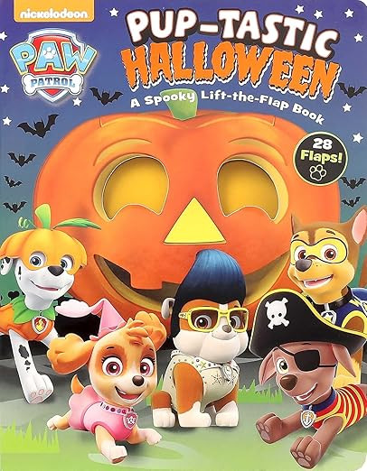 Nickelodeon PAW Patrol: Pup-tastic Halloween: A Spooky Lift-the-Flap Book | Amazon (US)