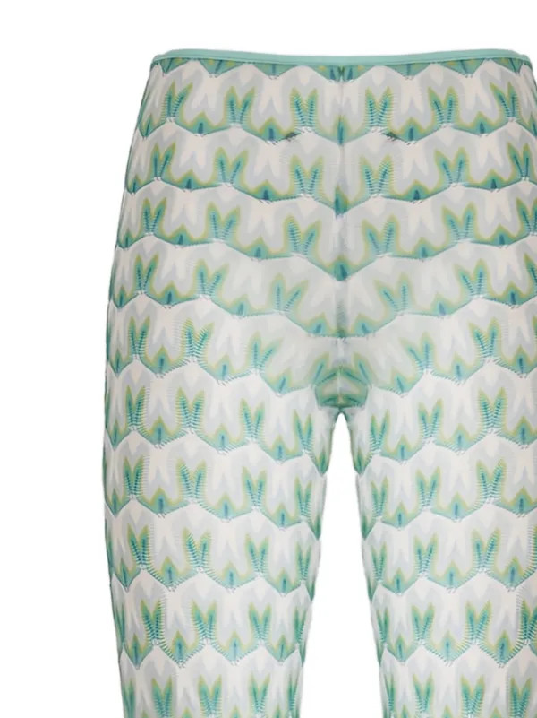 Missoni Calça Com Estampa Abstrata | Branco | FARFETCH BR | Farfetch (BR)