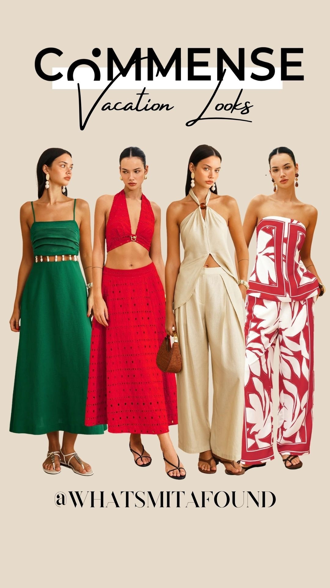 Cute new vacation looks from Commense!

#LTKU #LTKSeasonal #LTKootd