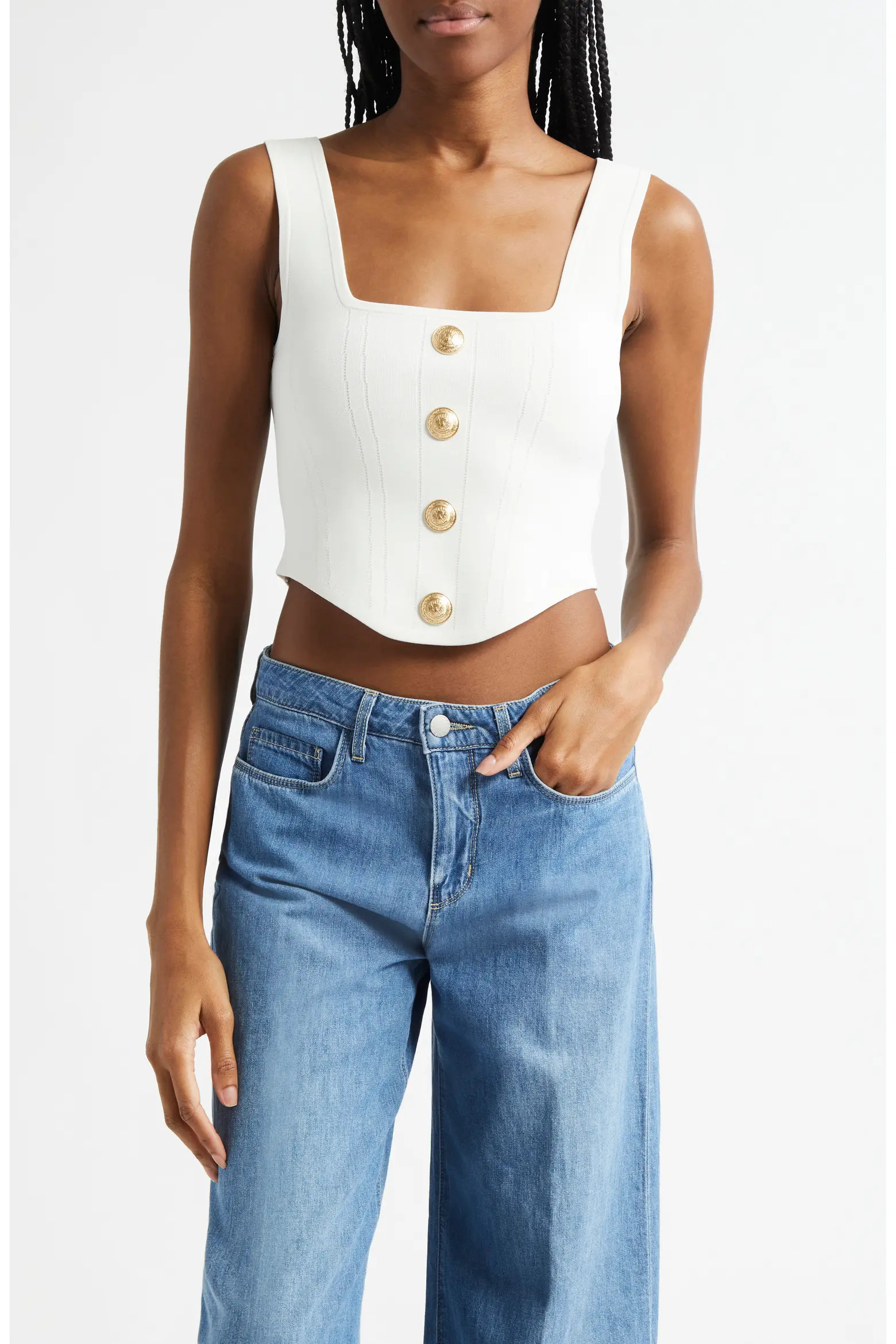 Saga Square Neck Tank (Women) | Nordstrom | Nordstrom