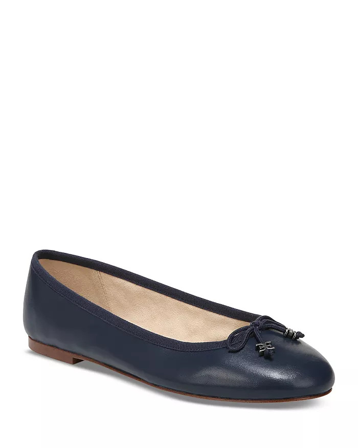 Women's Felicia Luxe Emblem Bow Ballet Flats | Bloomingdale's (US)