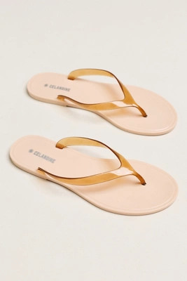 Celandine Jelly Flip Flops | Anthropologie (US)