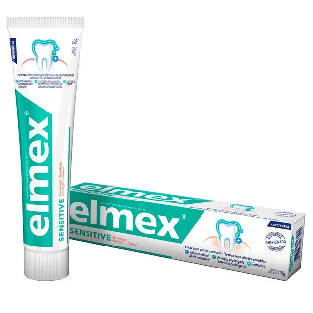 Pasta de Dente Elmex Sensitive 110g em promoção | Droga Raia | DrogaRaia (BR)