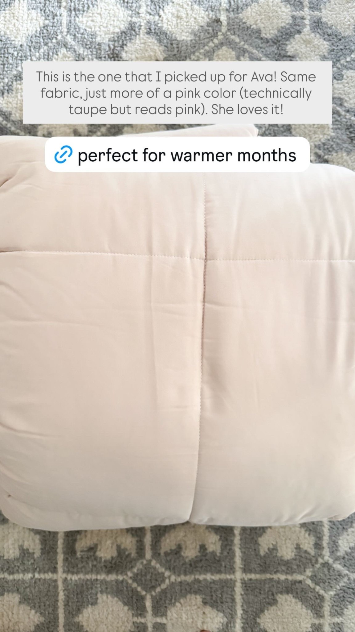 This cooling quilt from Coma I duvet is the perfect spring a summer blanket for your bed! It feels heavy but is somehow super cool and soft — stays cold all night long!!  

Bedroom, bedroom inspo, bedroom decor, spring home, spring decorating, bedroom furniture, girlonthehudson, neutral home, modern coastal, cozy home



#LTKHome #LTKSeasonal #LTKselfcare