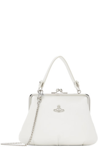 Vivienne Westwood - White Granny Frame Bag | SSENSE