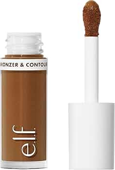 e.l.f. Camo Liquid Bronzer & Contour, Silky Highly Pigmented Formula, Creates a Long-Lasting Bron... | Amazon (US)