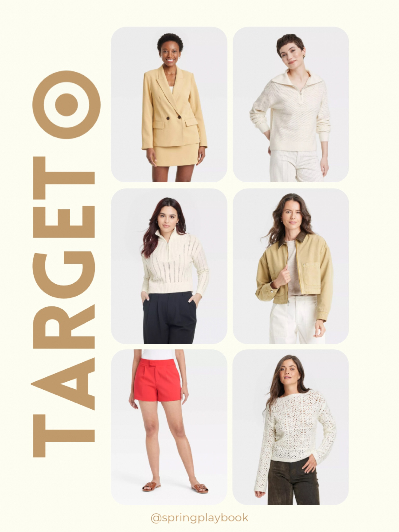 Cream sweaters, tan jackets… AND did Target release my favorite shorts with a tab waist!?

#createdcolorful #createdcolorfulspring #hocspring #tcispring #pcaspring #lightspring #warmspring #truespring #brightspring #clearspring #paintboxspring #bluespring

#LTKFindsUnder50 #LTKSeasonal #LTKSaleAlert