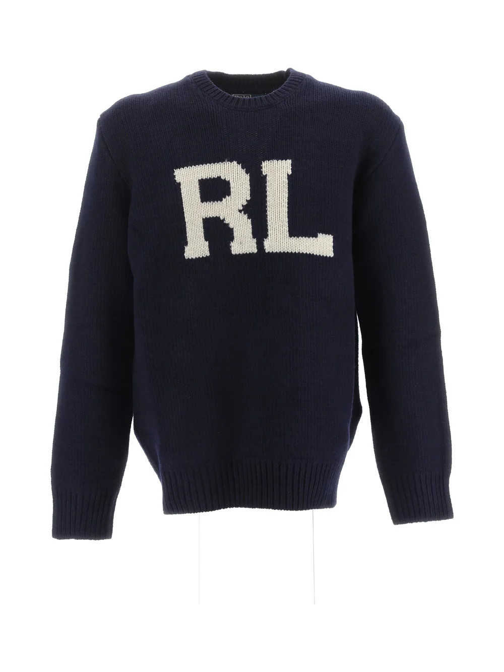 Polo Ralph Lauren Logo Intarsia Knitted Jumper | Cettire Global