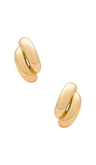 Athena Earring in Gold | Revolve Clothing (Global)