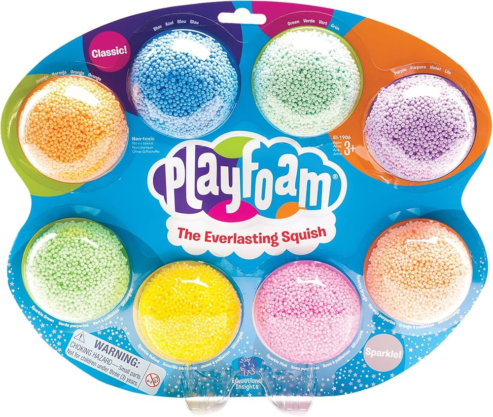 Educational Insights Playfoam 8-Pack, Fidget Toy & Sensory Toys for Kids & Adults, Easter Basket ... | Amazon (US)