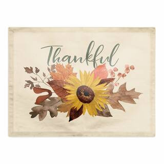 Thankful Sunflower Placemat By Designs Direct in Yellow | 18" x 14" | Michaels® | Michaels Stores