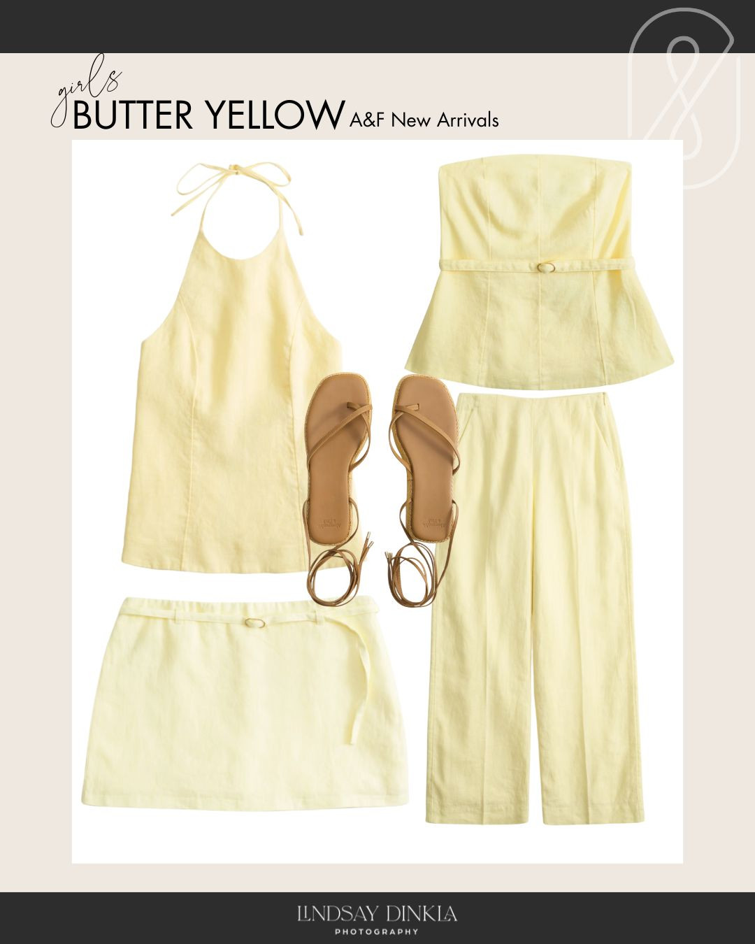 2025 is the year for butter yellow and Abercrombie & Fitch has some gorgeous new arrivals. #a&f #butteryellow  

 #LTKStyleTip