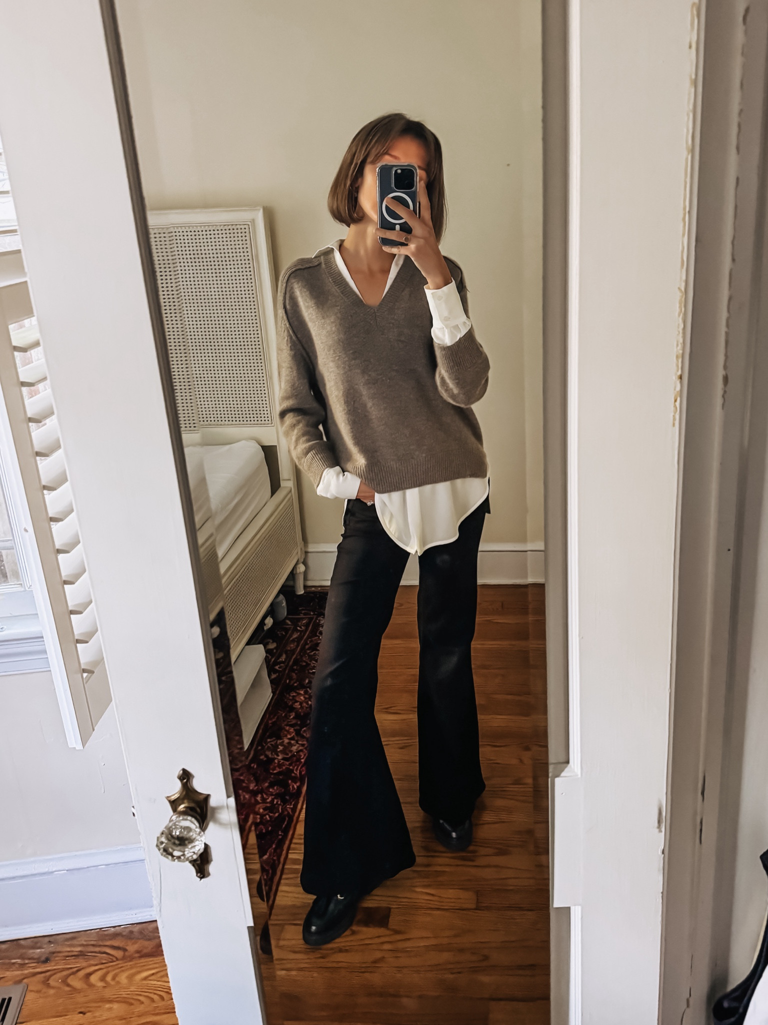 This layered sweater is like two tops in one! It’s super soft & I love it styled with flared jeans. 

#LTKSeasonal #LTKWorkwear #LTKStyleTip