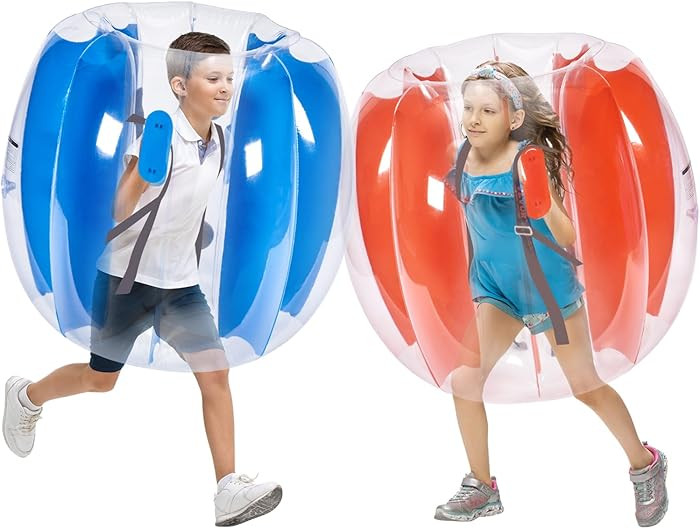 VEVOR Inflatable 2-Pack 3FT/0.9M Body Sumo Zorb Balls for Kids & Teens, Durable PVC Human Hamster... | Amazon (US)