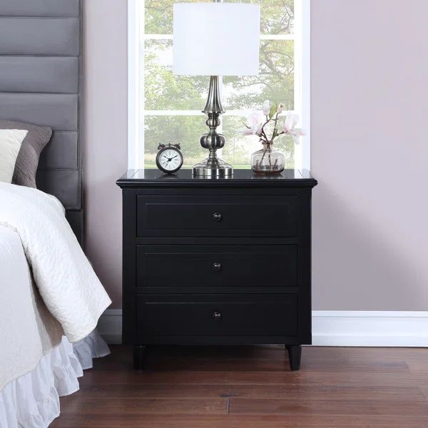 Munever Solid Wood Nightstand | Wayfair North America