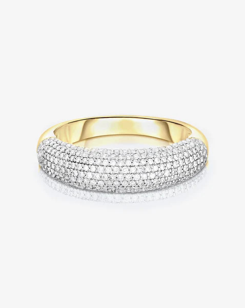 Pavé Diamond Cloud Ring | Ring Concierge
