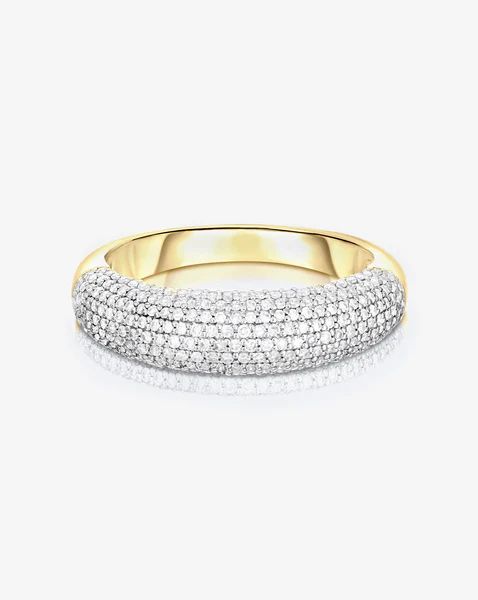 Pavé Diamond Cloud Ring | Ring Concierge