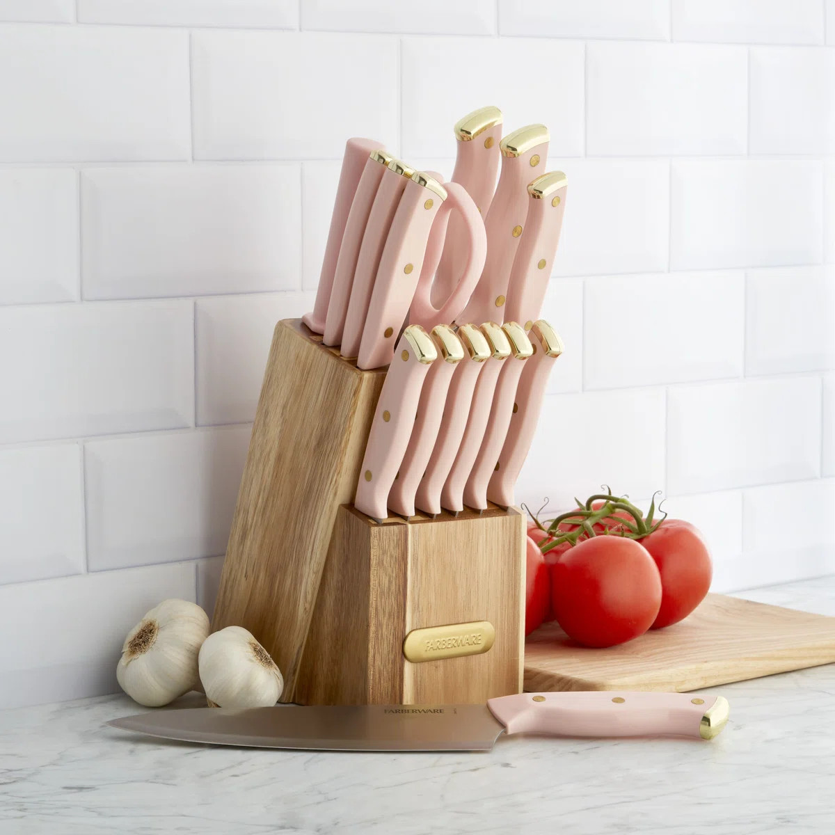 Farberware 15-Piece Triple Riveted Knife Block Set | Wayfair North America