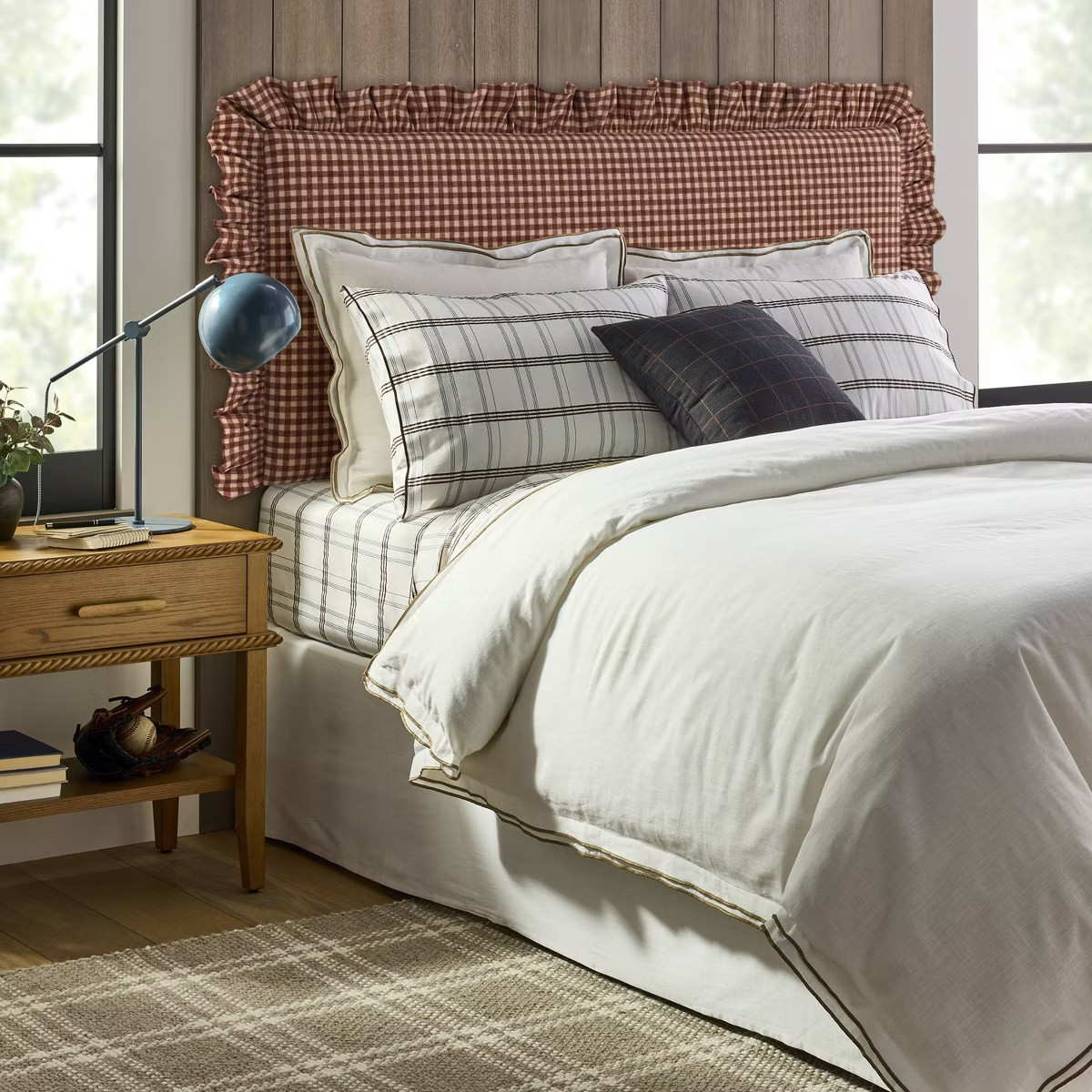 Ruffled Wall Mounted Headboard - Threshold™ designed with Studio McGee | Target