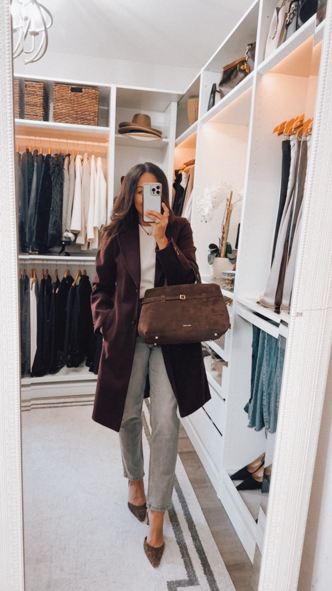 Coat is 🔥 and under $100🍂 fits TTS wearing a small 

#LTKOver40