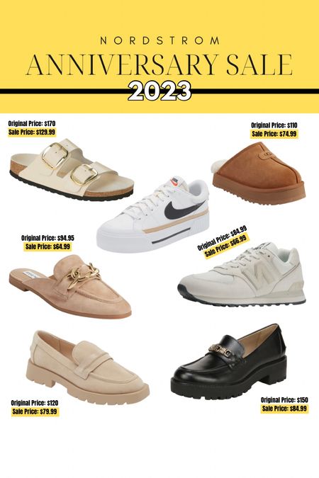Nordstrom Anniversary Sale 2023 - My favorite shoe finds.

Nike, Ugg, Birkenstock, Steve Madden, Sam Edelman, New Balance

#LTKxNSale #LTKFind #LTKshoecrush