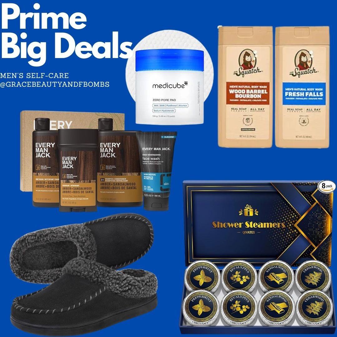 Prime big deals - self-care gifts for men 

#LTKMens #LTKSeasonal #LTKSaleAlert