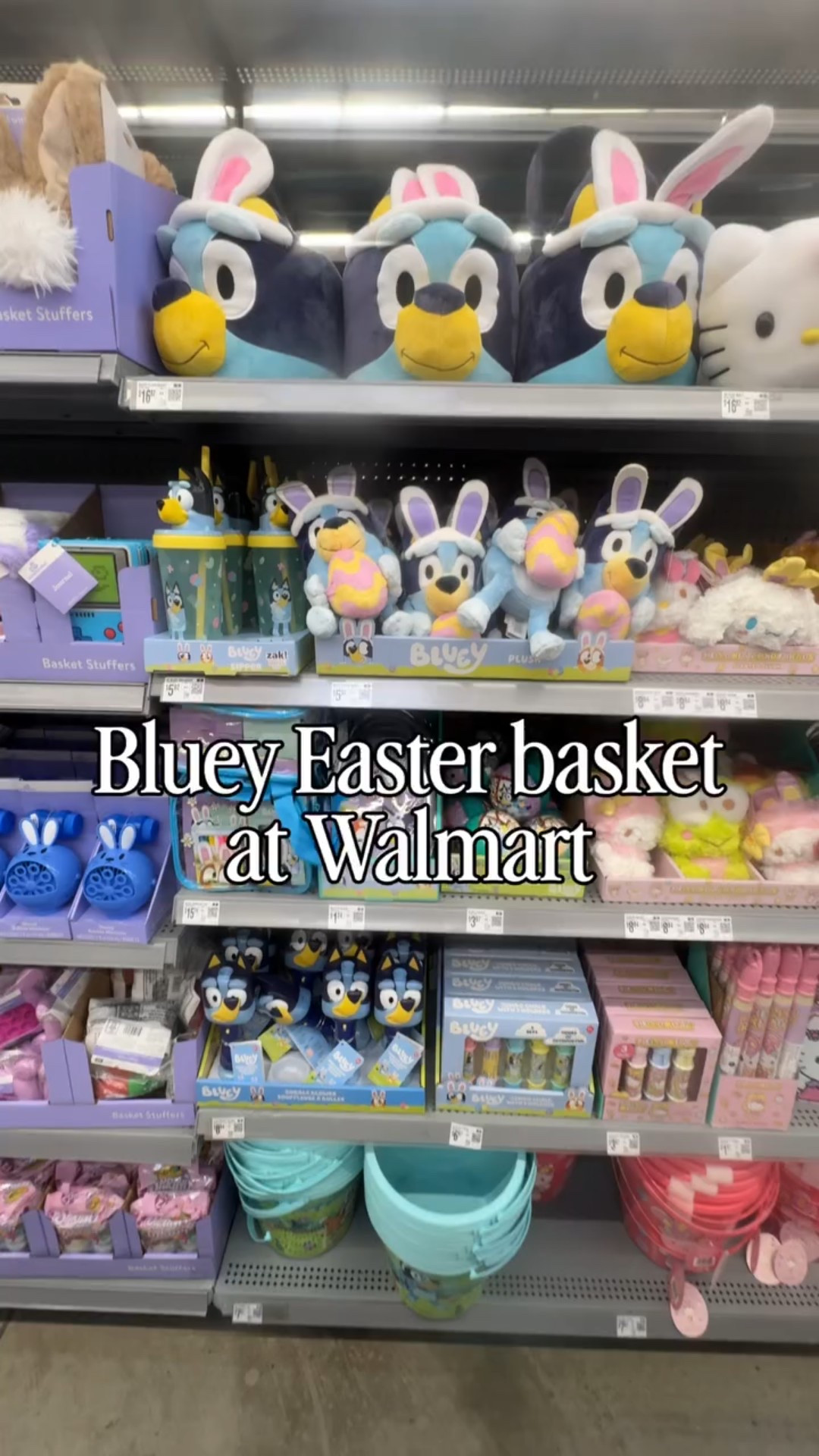Bluey Easter basket funds at Walmart! Follow + comment “SHOP” for a link! (make sure you’re following to receive it) ✨ & if you love Holiday finds and gift ideas, follow along for more!
