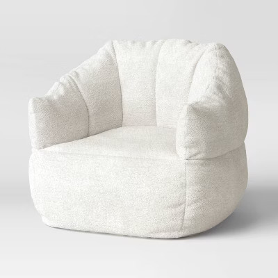 Sherpa Bean Bag Cream - Room Essentials™ | Target