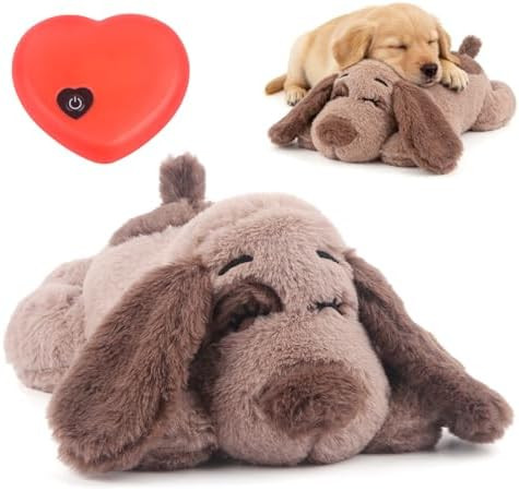 BEVERLYSHARK Beverly Shark Puppy Heartbeat Toy Dog Anxiety Relief Calming Aid Puppy Heartbeat Stu... | Amazon (US)