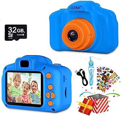 OZMI Upgrade Kids Selfie Camera, Christmas Birthday Gifts for Boys Age 3-12, Children Digital Cam... | Amazon (US)