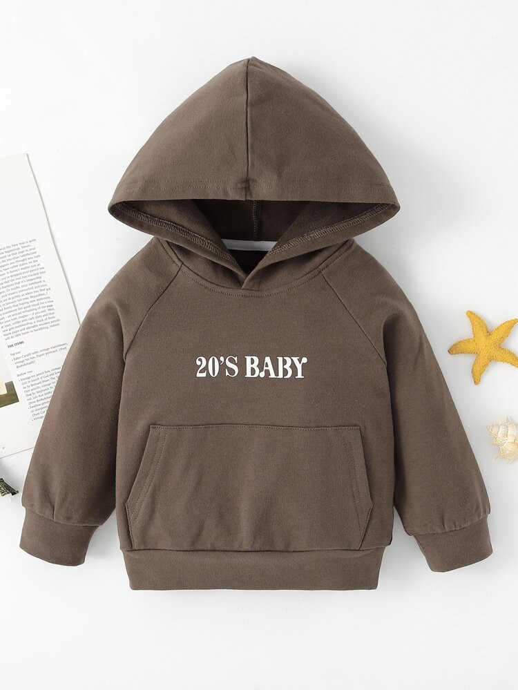 Baby Unisex Letter Graphic Hoodie | SHEIN