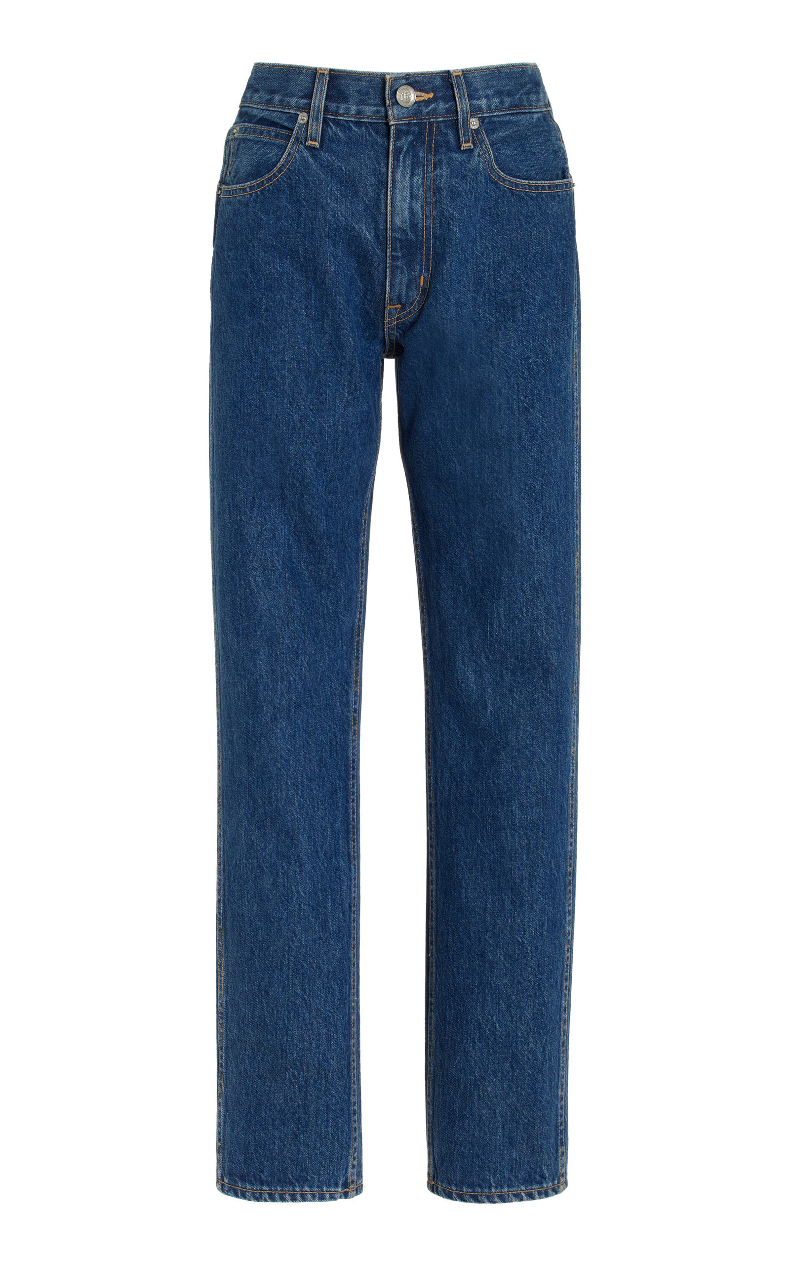 Virginia Rigid High-Rise Slim-Leg Jeans | Moda Operandi (Global)