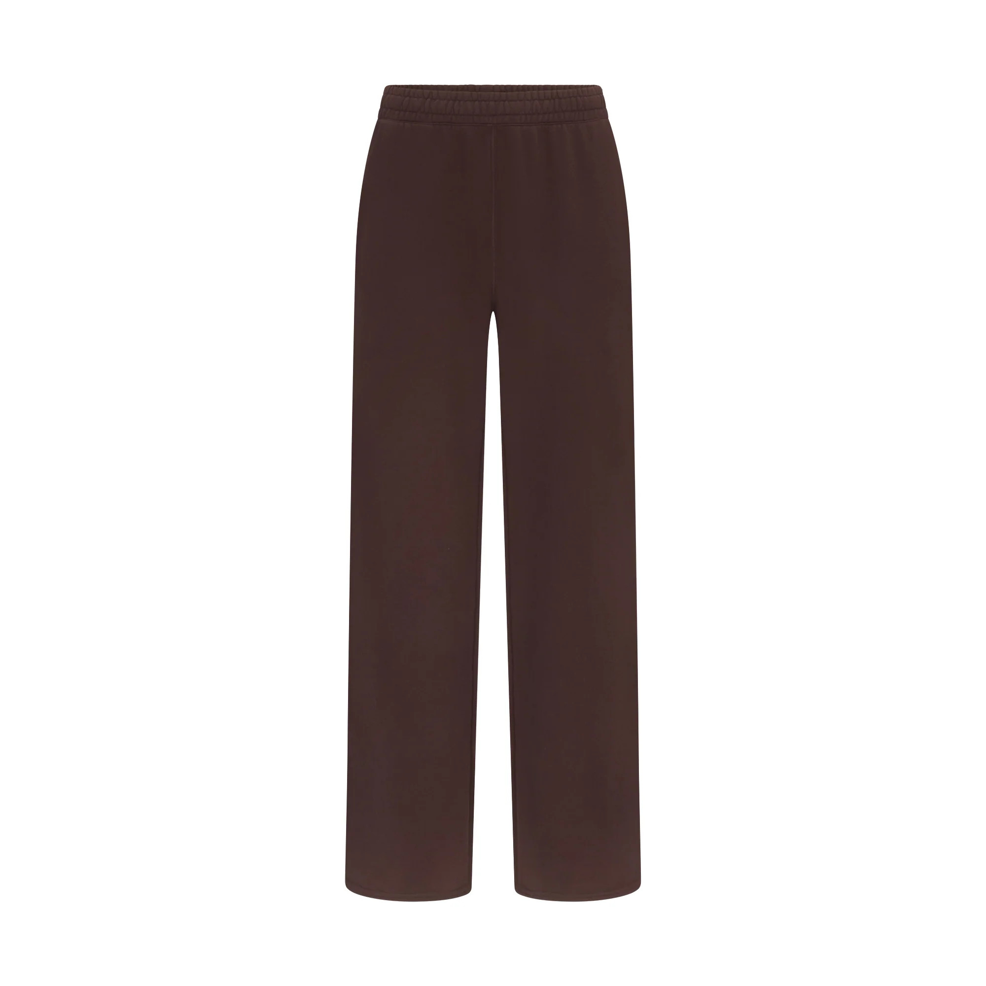FRENCH TERRY STRAIGHT LEG PANT | ESPRESSO | SKIMS | SKIMS (US)