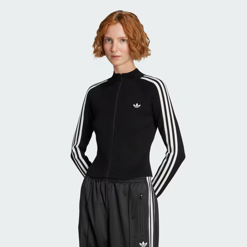 Veste de survêtement maille slim 3 bandes Adicolor | adidas FR