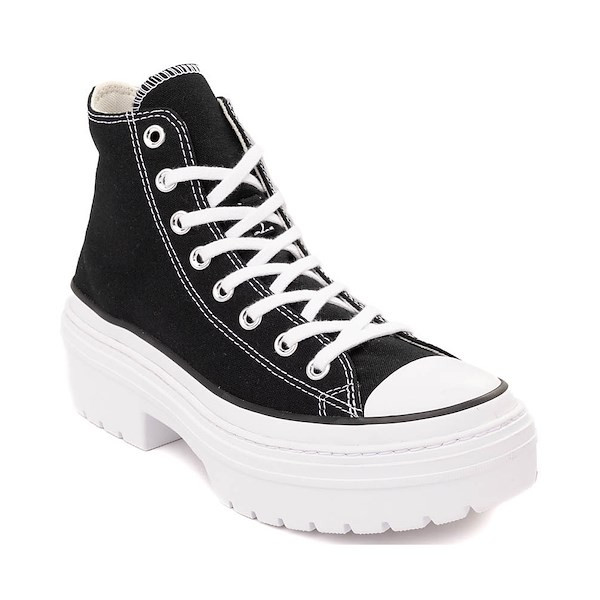 Womens Converse Chuck Taylor All Star Hi Lugged Heel Sneaker - Black | Journeys