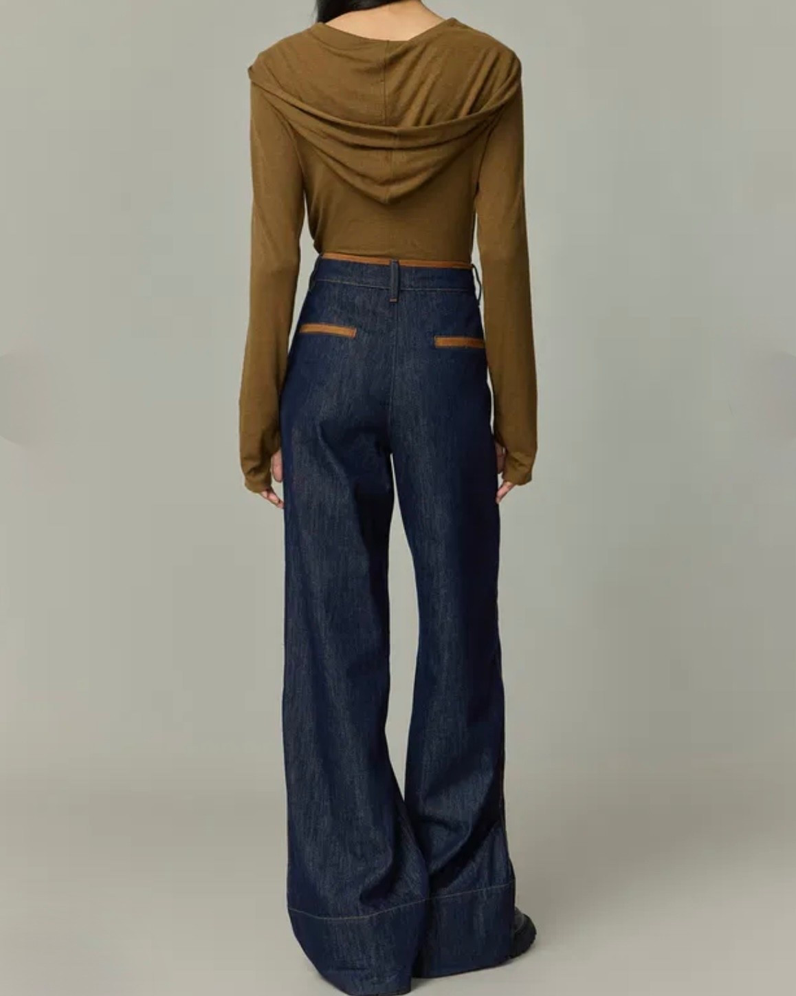 Two toned denim slacks

#LTKOver40 #LTKootd #LTKWorkwear