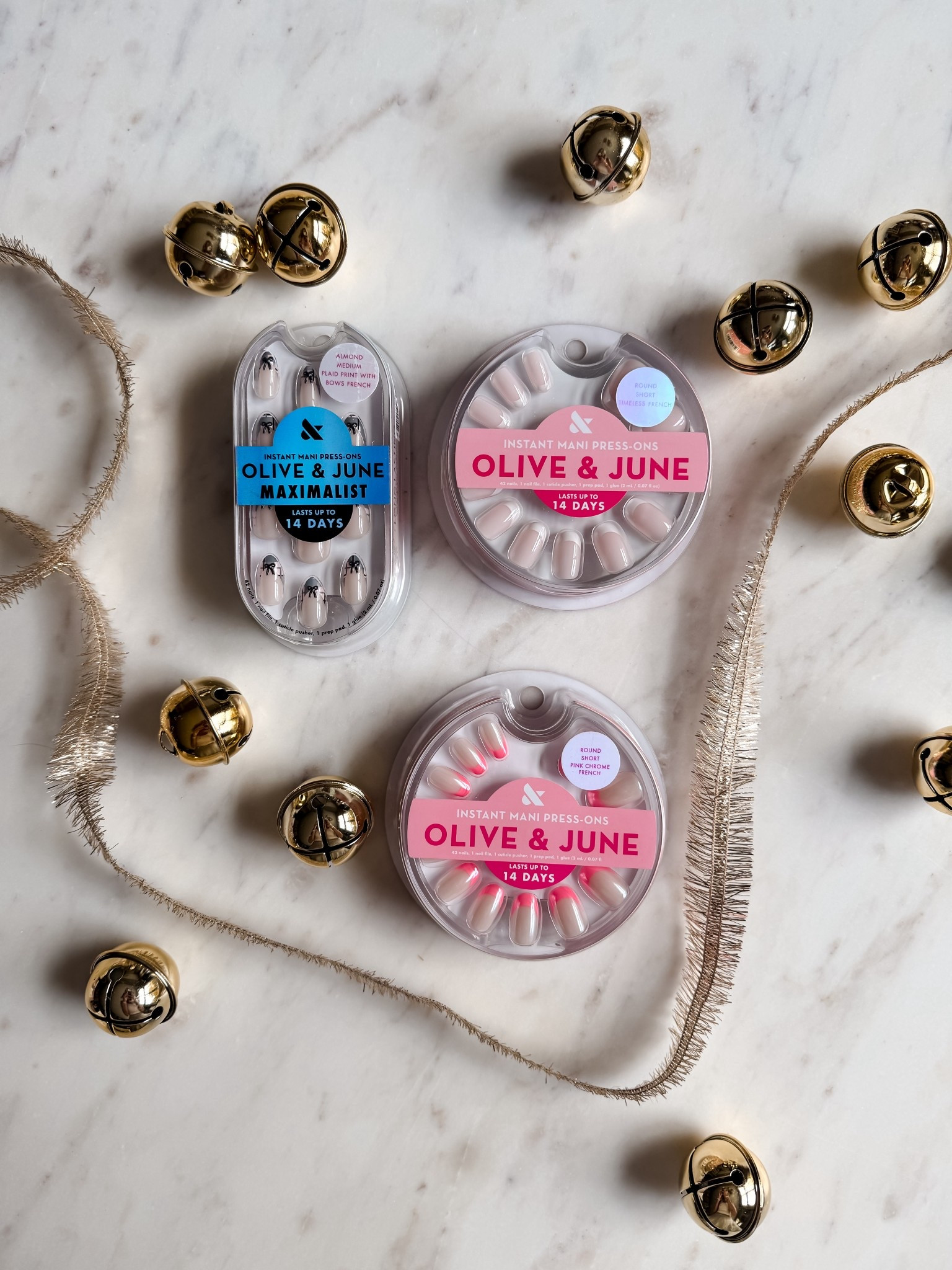Gift idea for girls 
Press on nails from
Olive and June for the perfect at home manicure 

#LTKGiftGuide #LTKHoliday