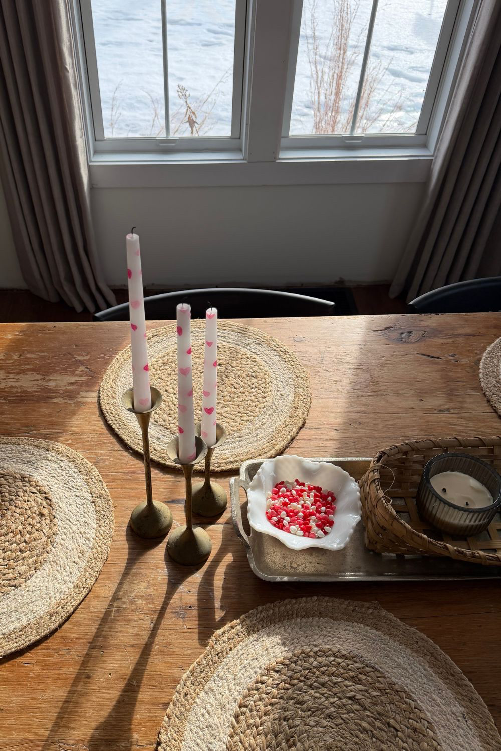 ❤️Subtle Valentine's Day Decor❤️ 

Tablescape |Valentines Day decorations | Valentine home decor ideas | seasonal decor swap | winter to Valentine decorating | subtle holiday decor #valentinesdaydecor #homefinds #valentinesdecor #seasonalhome 

 #LTKSeasonal #LTKHome