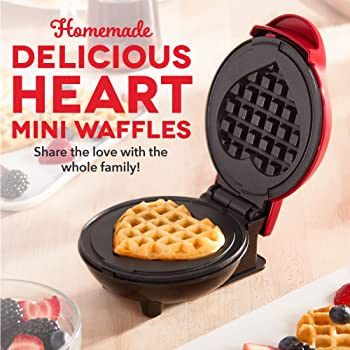 DASH Mini Waffle Maker Machine for Individuals, Paninis, Hash Browns, & Other On the Go Breakfast... | Amazon (US)