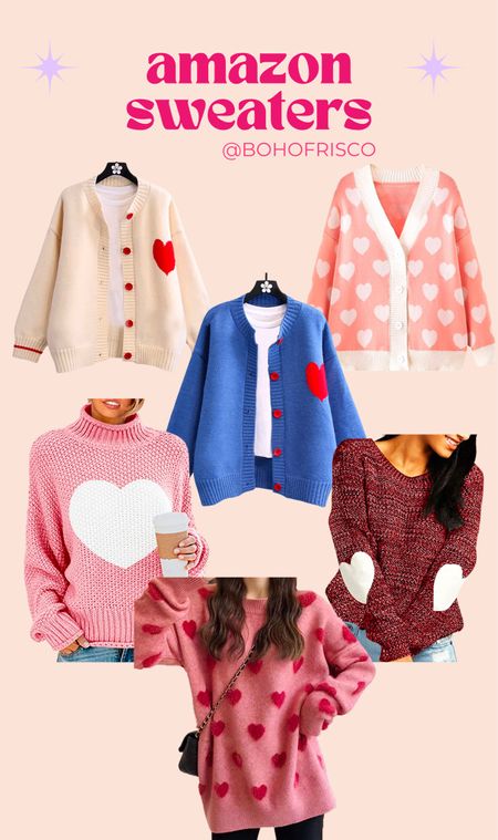 Sweaters Amazon Valentine’s Day colorful cute home wear lounge wear millennials 

#LTKGiftGuide #LTKSeasonal #LTKcurves