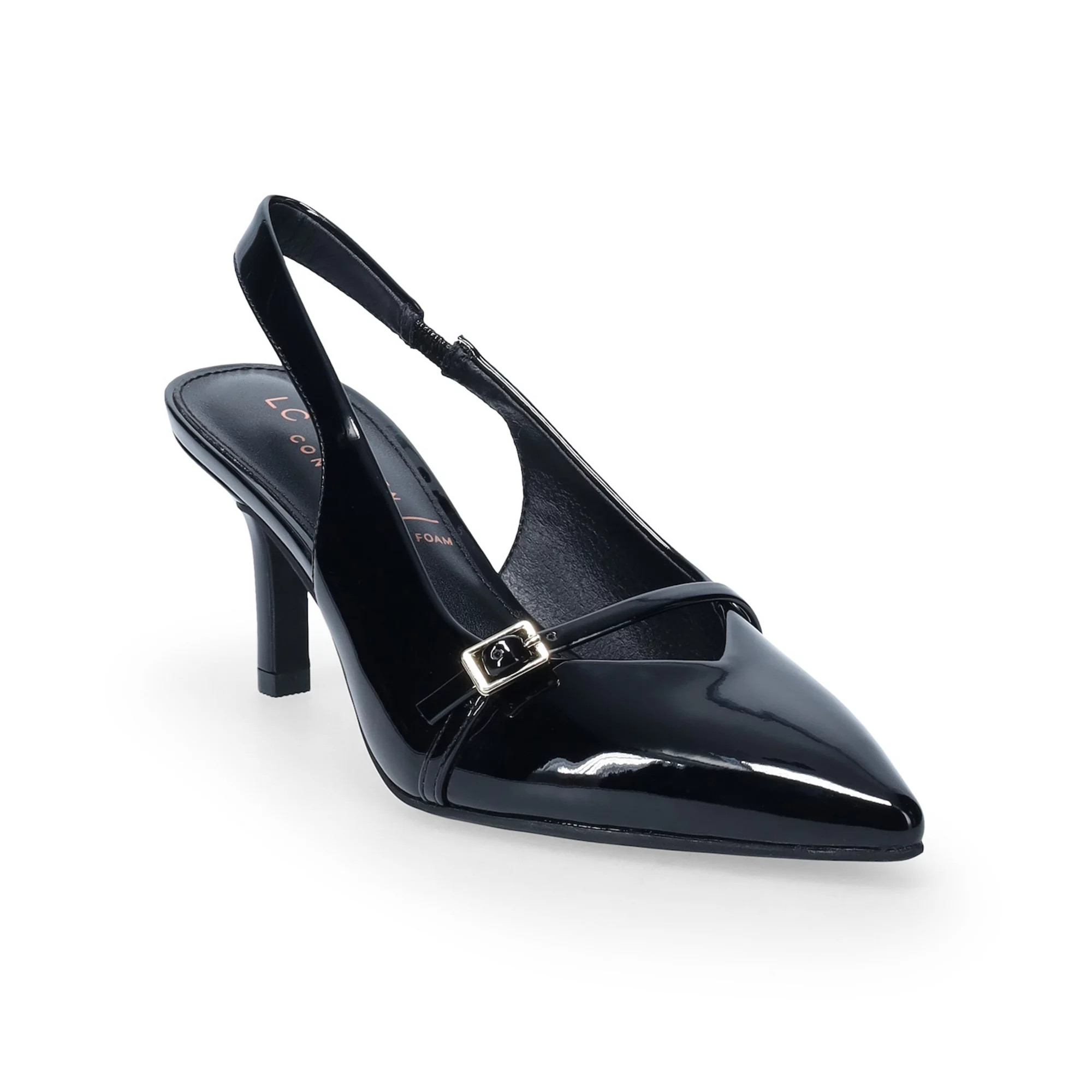 LC Lauren Conrad Daryna Women's Slingback Buckle Heels | Kohl's