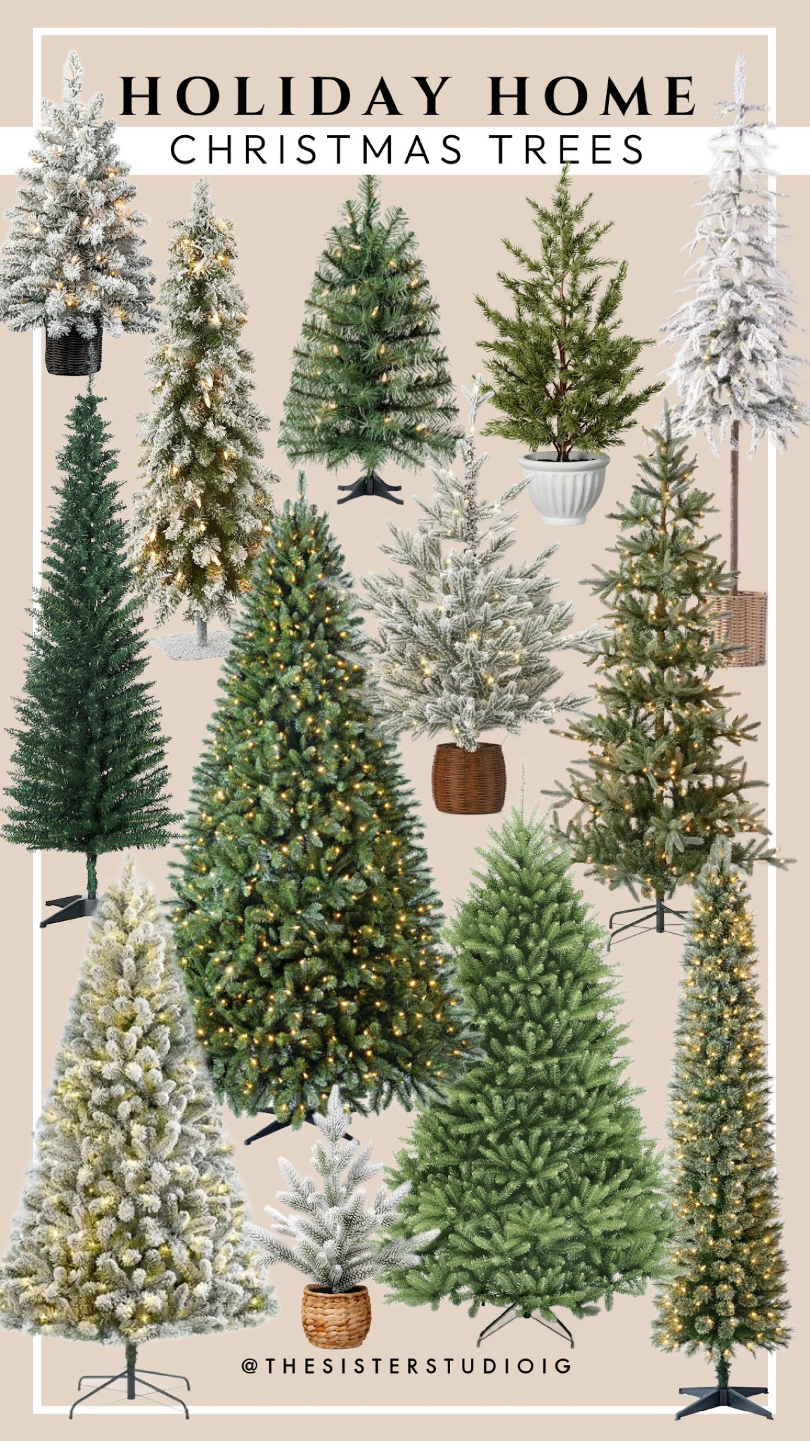 Holiday home: Christmas trees!

#LTKHoliday #LTKHome #LTKSeasonal