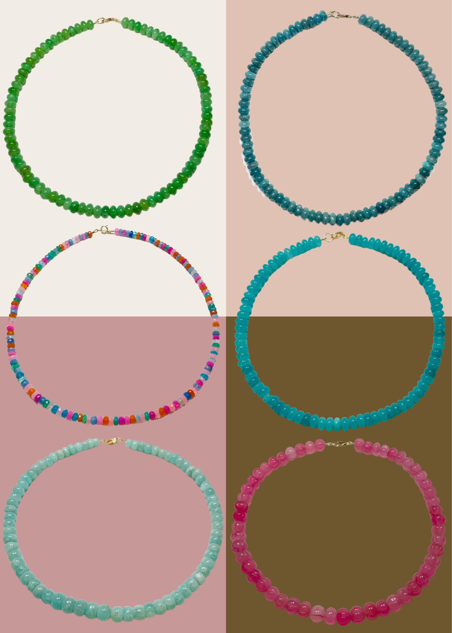 These candy opal necklaces are even more stunning in person! And they’re 20% off today with code CANDY 🍭 I have the key lime one & am thinking about adding a second one to my collection- they look great layered! 

#LTKGiftGuide #LTKSaleAlert #LTKStyleTip