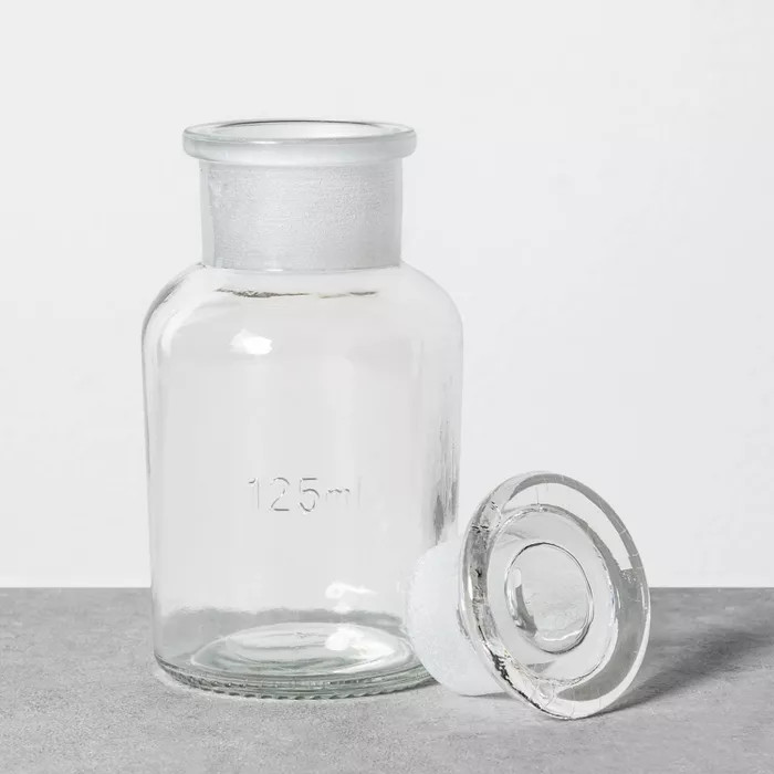 Apothecary Glass Storage Bottle - Hearth & Hand™ with Magnolia | Target